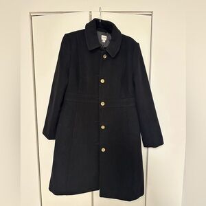 J. Crew Factory Wool-Blend Lady Day Coat
